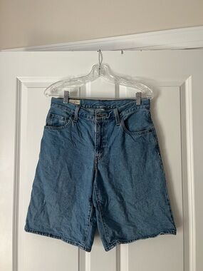 Levi's Light Blue Denim Jean Shorts
